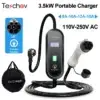 EV Charger, Type 1 and Type 2, 3.5kW EV Charger, 16A Portable Charger